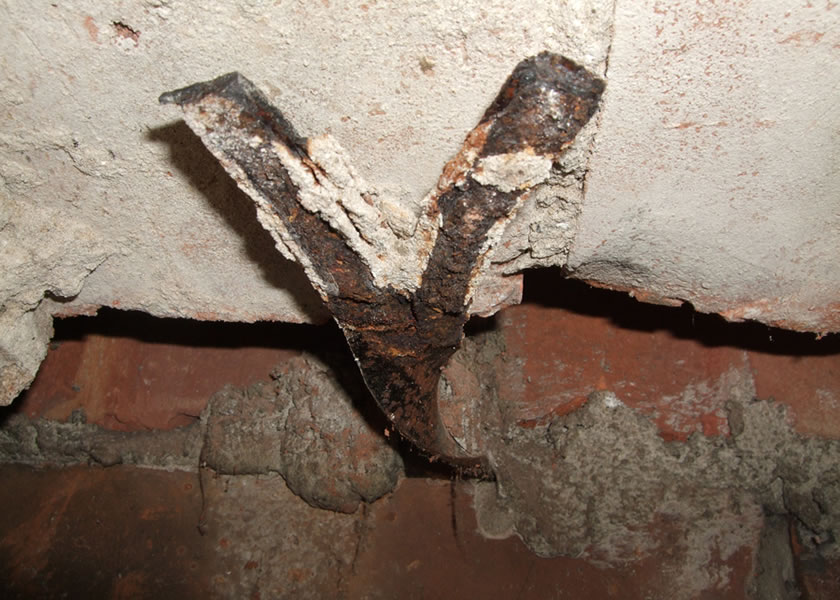 cavity wall tie corrosion yorkshire uk